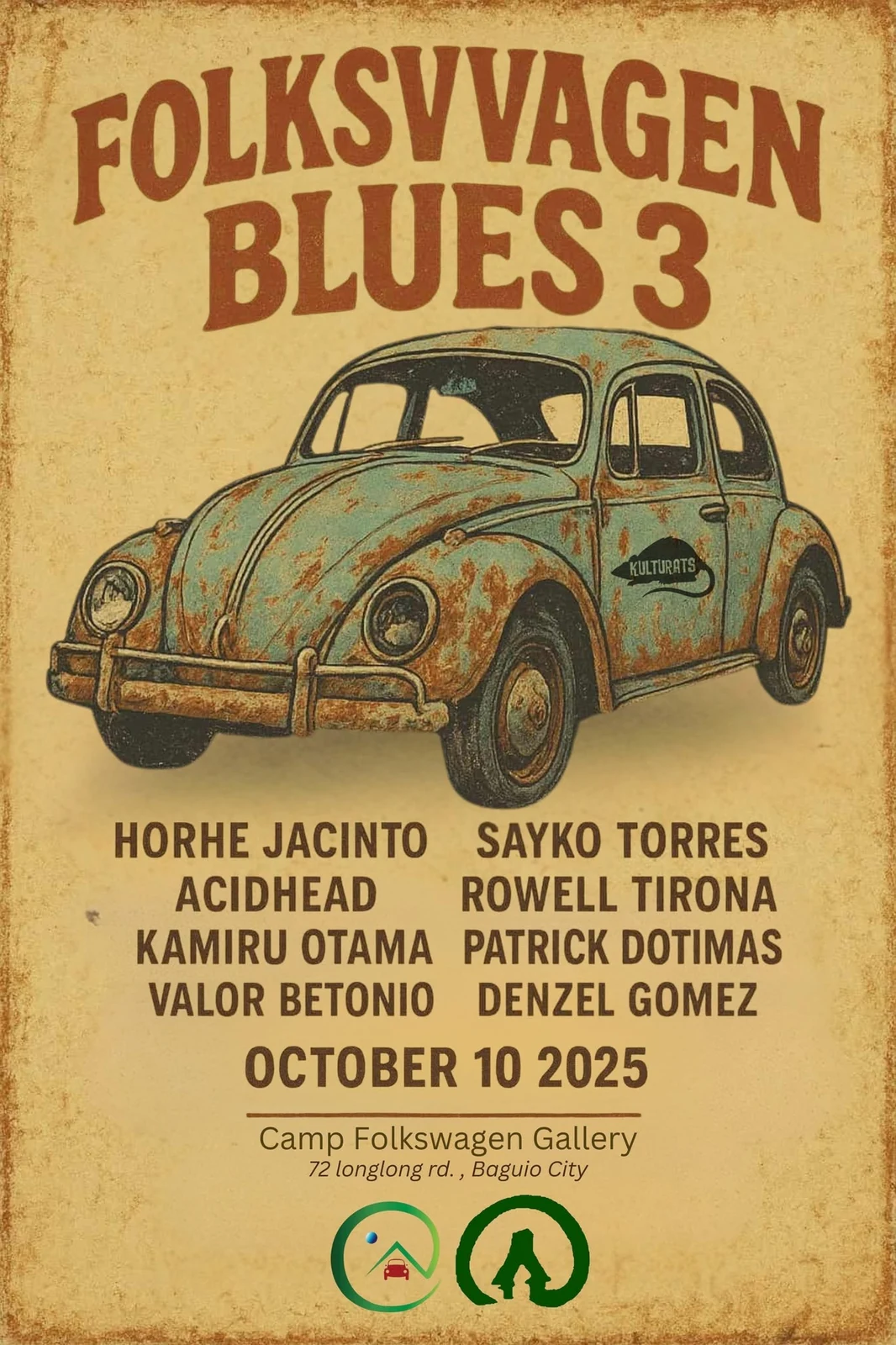 Folksvvagen Blues 3 poster
