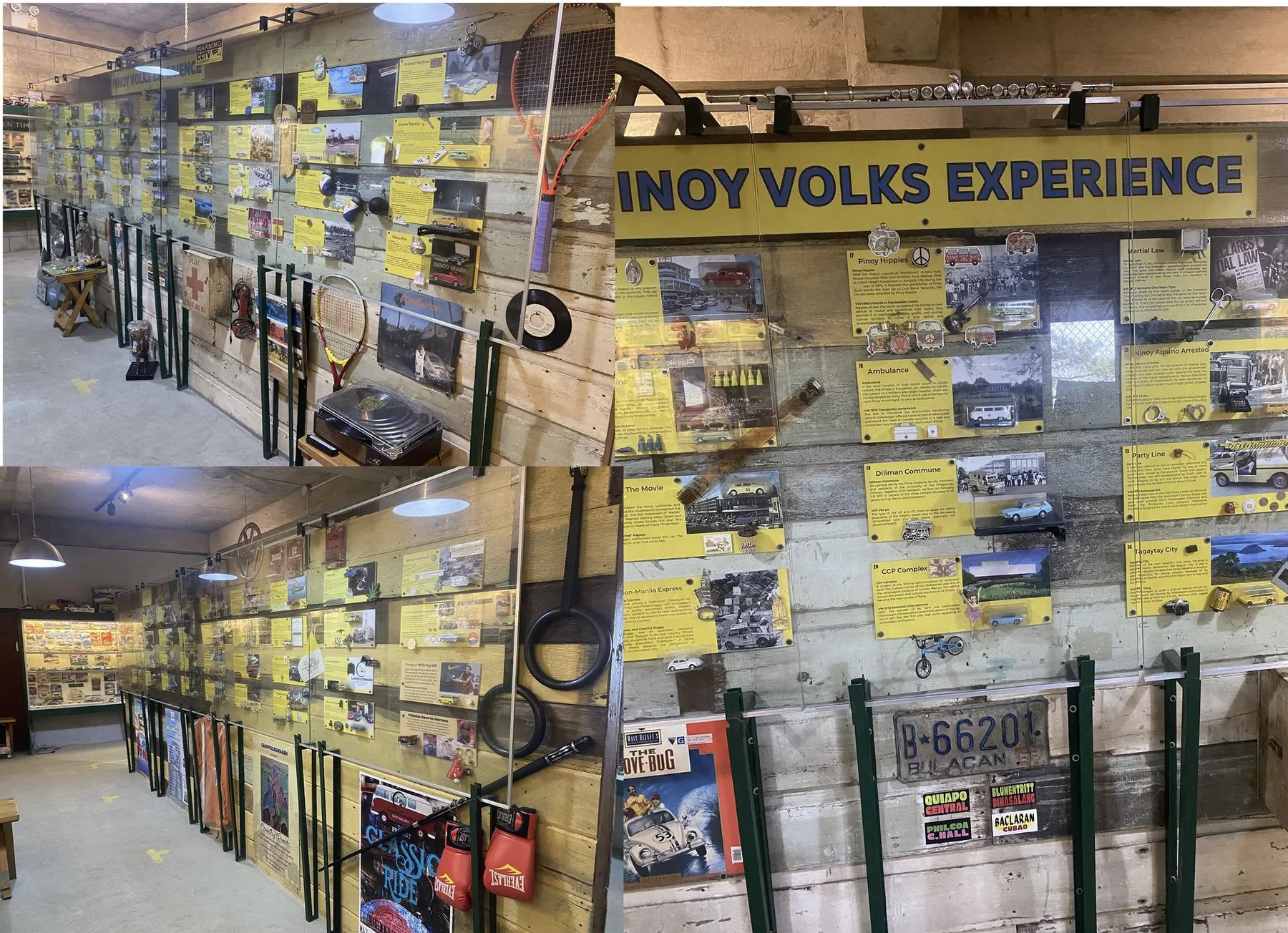 Pinoy Volks Experience display at Campfolkswagen